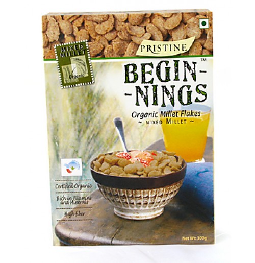 Pristine Cereal Flakes - Mixed Millet (Buy 300gm, get 150gm Free)