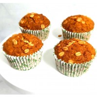  Oats Muffin (Pack of 4, With Egg)  by Beige Marvel 