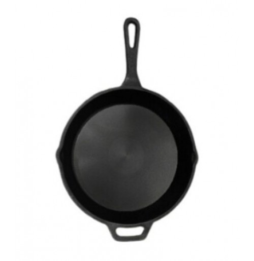 Cast Iron - Single Handle Skillet 10" Inches (Pre Seasoned)