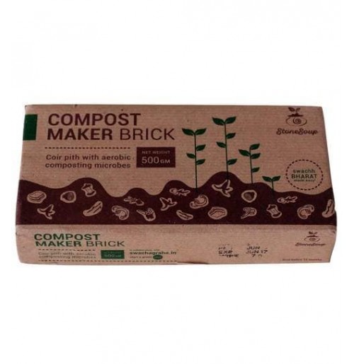 Compost Maker Brick (Aerobic Composting - 900gms/Pc)