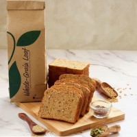 Bread - ZERO-Sugar Wholegrain Multiseed (325gms, Vegan, SproutsOG)