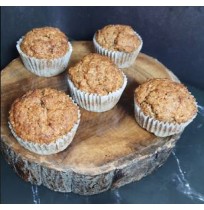  Banana Muffins (Eggless, Pack of 4) by Beige Marvel 
