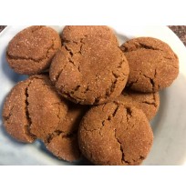 Cookies - Gingersnap Cookies (150gms, Made by SproutsOG)
