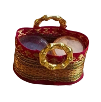 Basket - Haldi & MAROON Kumkum