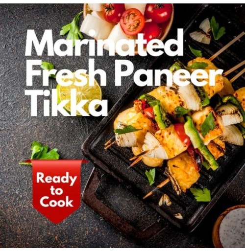 *Marinated Paneer Tikka -  225 GMS (by Satva Farm)